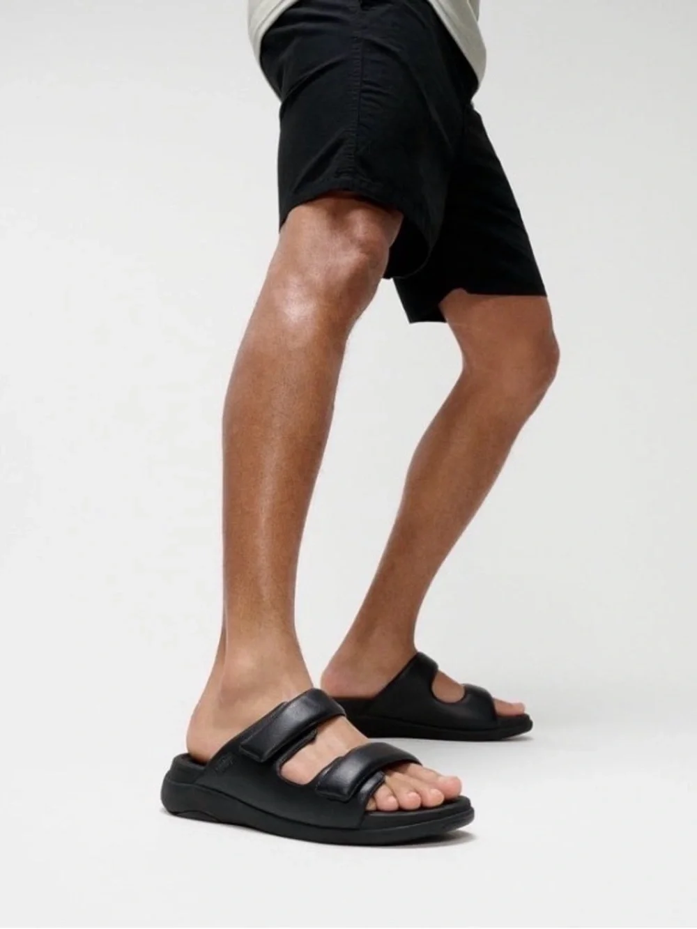 New Fitflop F-MODE GO Adjustable Two-Bar Slides